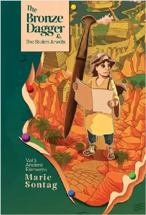 Cover of The Bronze Dagger and The Stolen Jewels