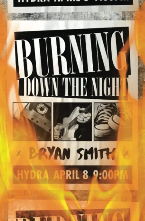 Cover of Burning Down the Night