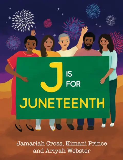 Cover of J is for Juneteenth