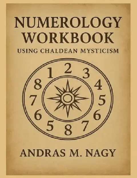 Cover of Numerology Workbook using Chaldean Mysticism