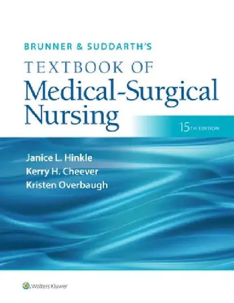 Cover of Brunner & Suddarth's Textbook of Medical-Surgical Nursing