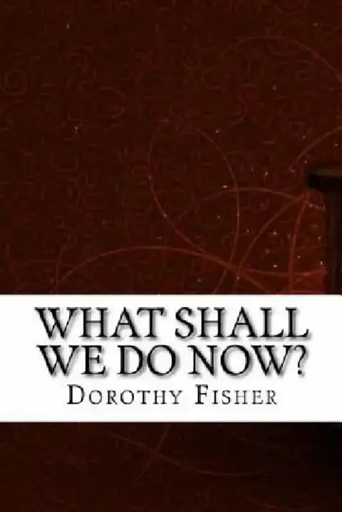Cover of What Shall We Do Now?