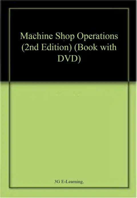 Cover of Machine Shop Operations