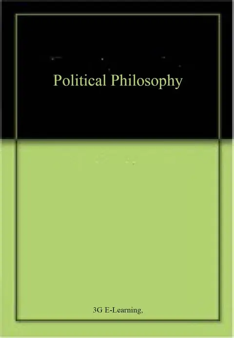 Cover of Political Philosophy
