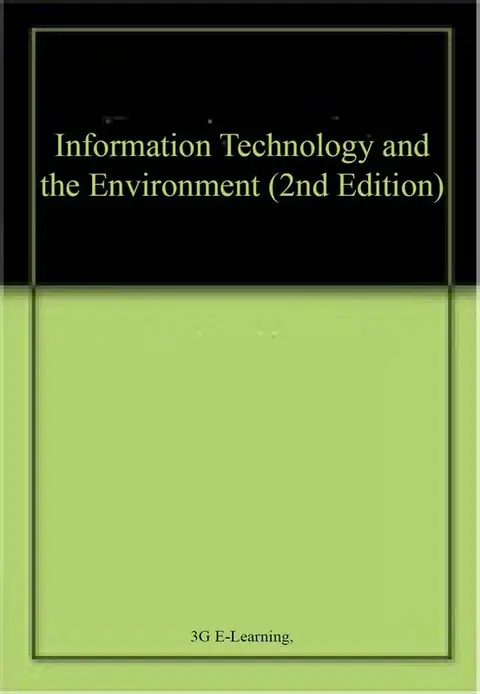 Cover of Information Technology and the Environment
