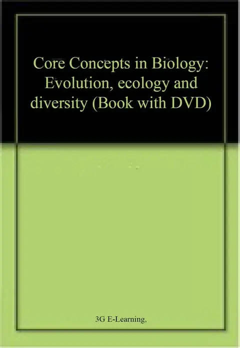Cover of Core Concepts in Biology