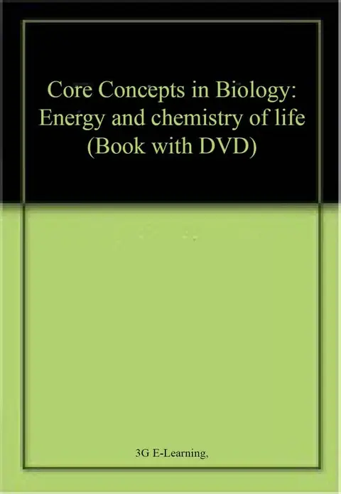 Cover of Core Concepts in Biology