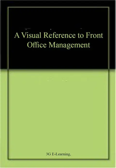 Cover of A Visual Reference to Front Office Management