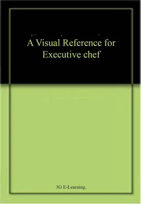 Cover of A Visual Reference for Executive chef