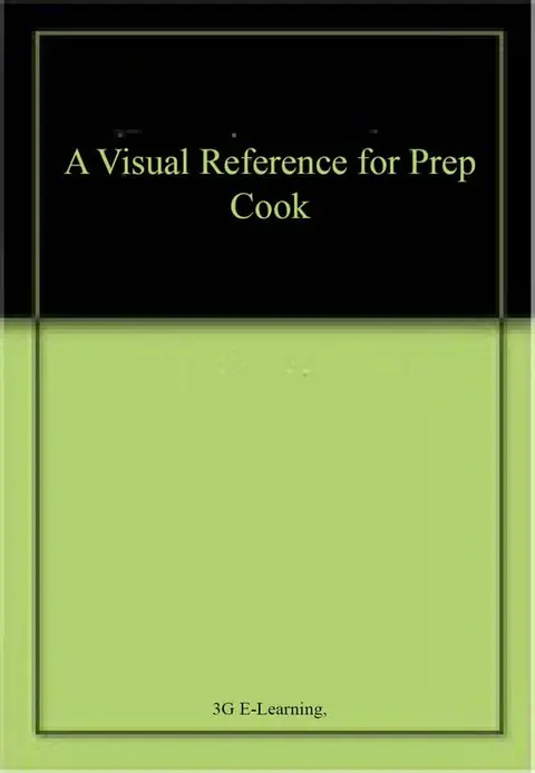 Cover of A Visual Reference for Prep Cook