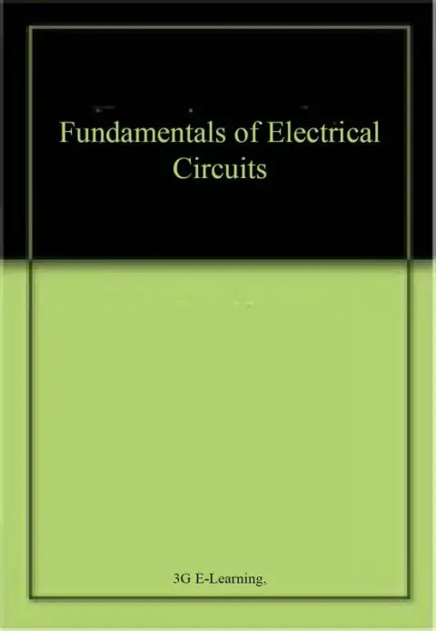 Cover of Fundamentals of Electrical Circuits