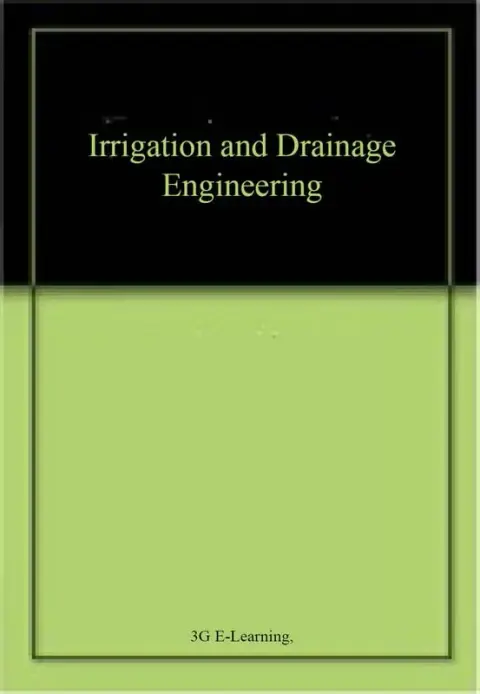 Cover of Irrigation and Drainage Engineering