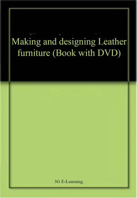 Cover of Making and designing Leather furniture