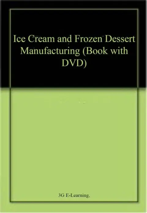 Cover of Ice Cream and Frozen Dessert Manufacturing