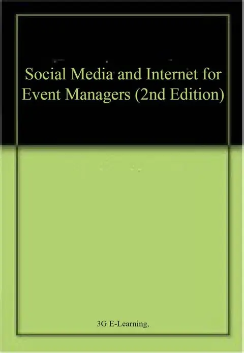 Cover of Social Media and Internet for Event Managers