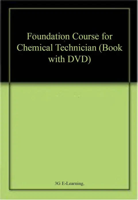Cover of Foundation Course for Chemical Technician