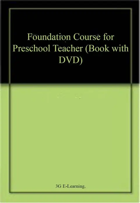 Cover of Foundation Course for Preschool Teacher