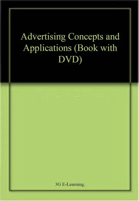 Cover of Advertising Concepts and Applications