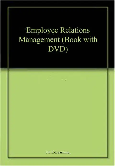 Cover of Employee Relations Management