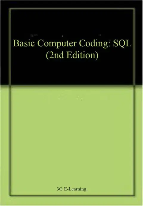 Cover of Basic Computer Coding