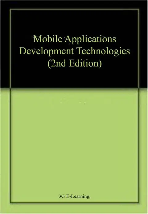 Cover of Mobile Applications Development Technologies