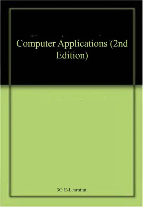Cover of Computer Applications