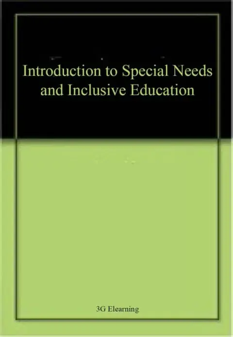 Cover of Introduction to Special Needs and Inclusive Education