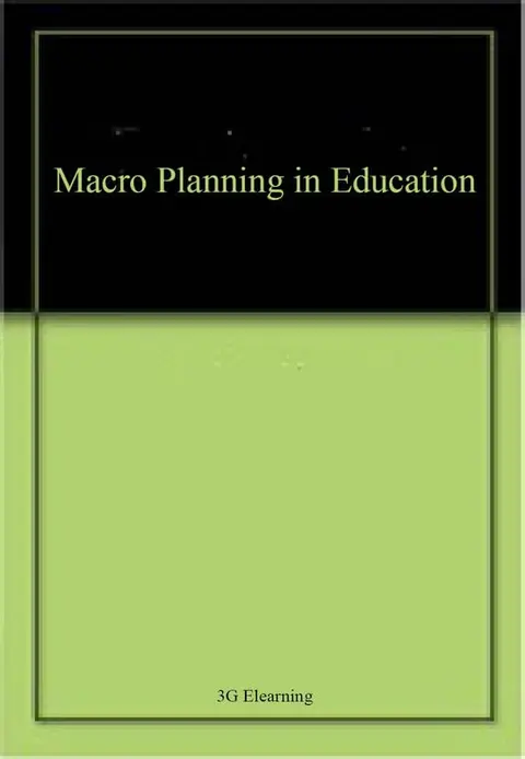Cover of Macro Planning in Education
