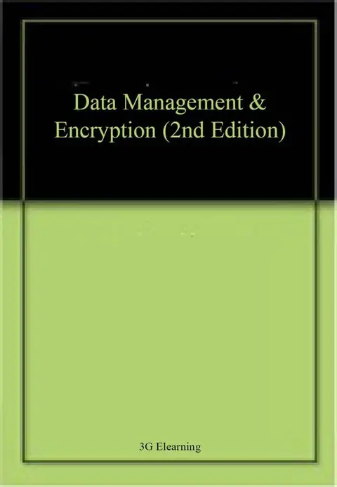 Cover of Data Management & Encryption