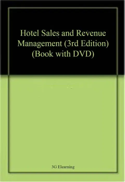 Cover of Hotel Sales and Revenue Management