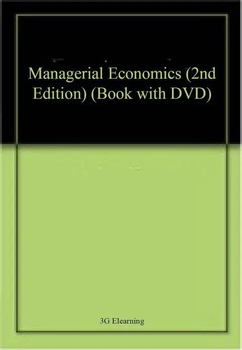Cover of Managerial Economics