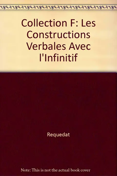 Cover of Collection "F"