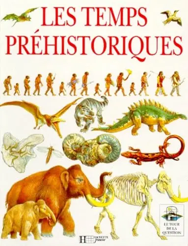 Cover of Les temps préhistoriques