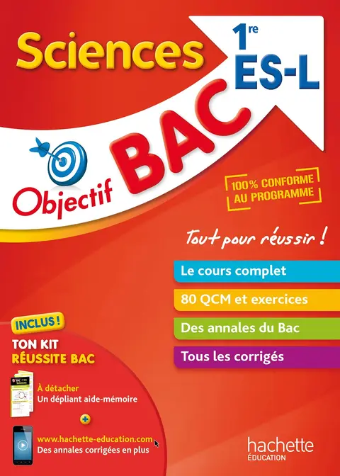 Cover of Objectif bac sciences 1res l/es