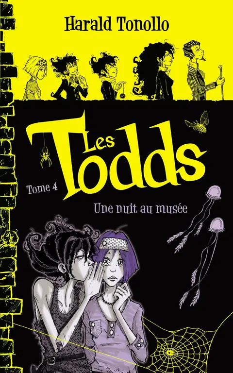 Cover of Les todds - tome 4 - une nuit au musee
