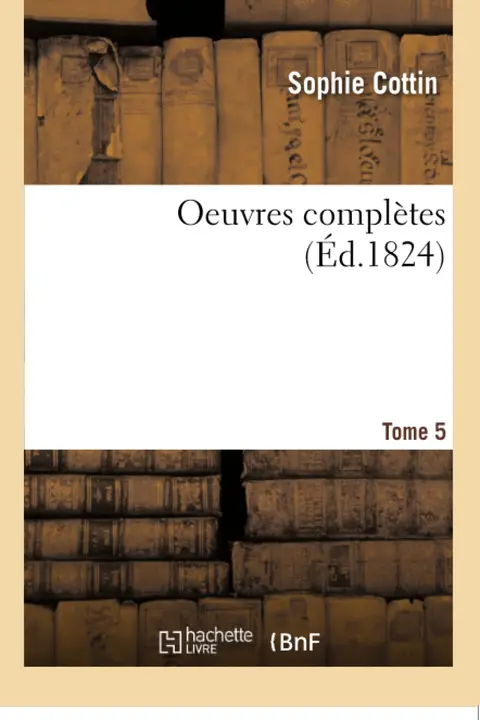 Cover of Oeuvres Compltes Tome 5, 1