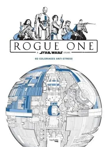 Cover of Coloriage star wars rogue one