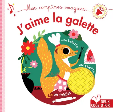 Cover of J'aime la galette