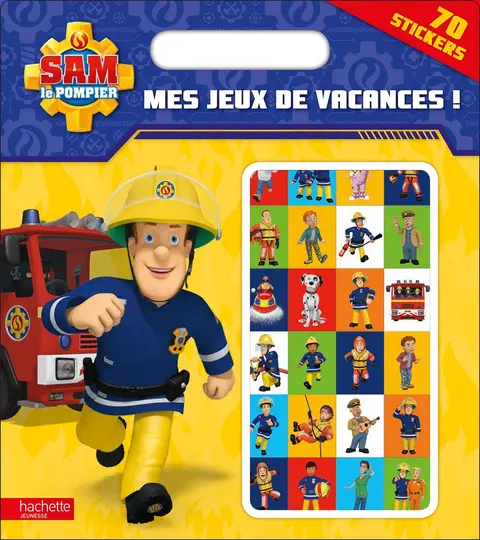 Cover of Sam le pompier - mes jeux de vacances