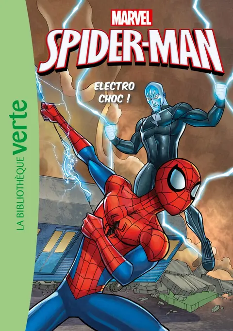 Cover of Spider-man - t09 - spider-man 09 - electro choc !