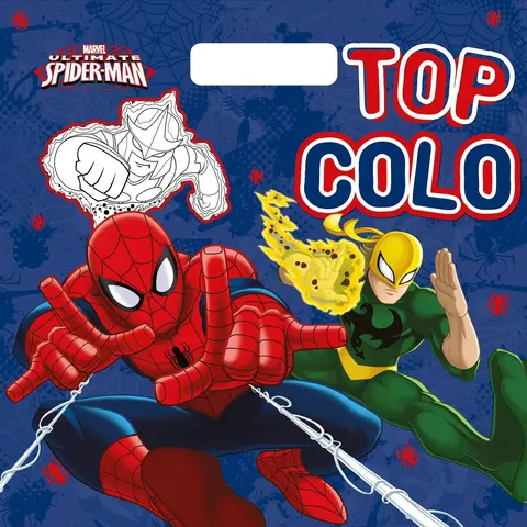 Cover of Spiderman - top colo