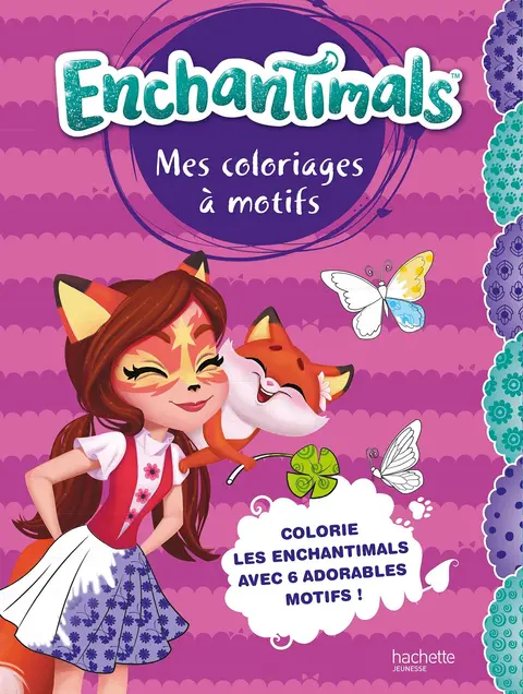 Cover of Enchantimals - mes coloriages a motifs