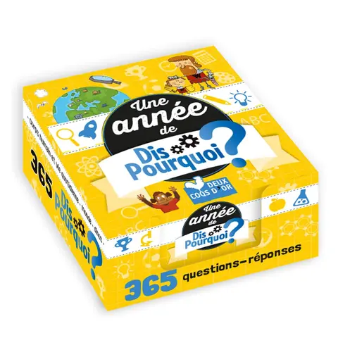 Cover of Une annee de dis pourquoi