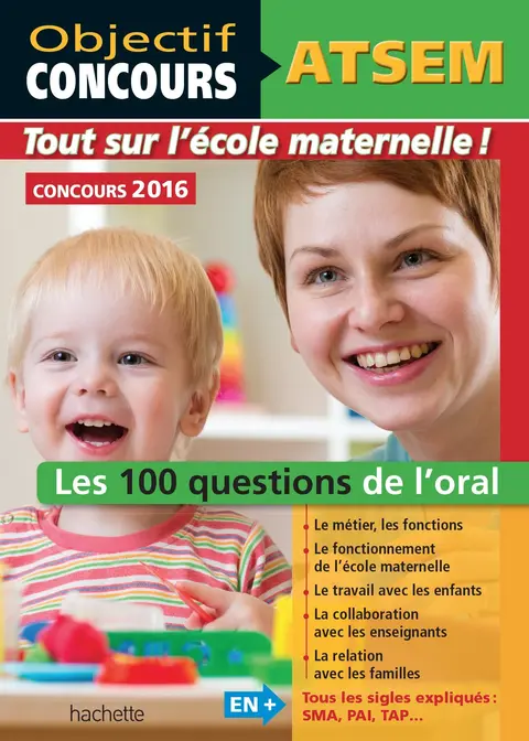 Cover of Atsem - 100 questions/reponses pour l'oral