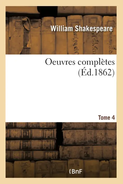 Cover of Oeuvres Completes. Tome 4