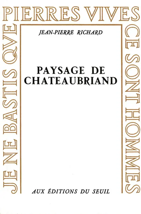 Cover of Paysage de chateaubriand