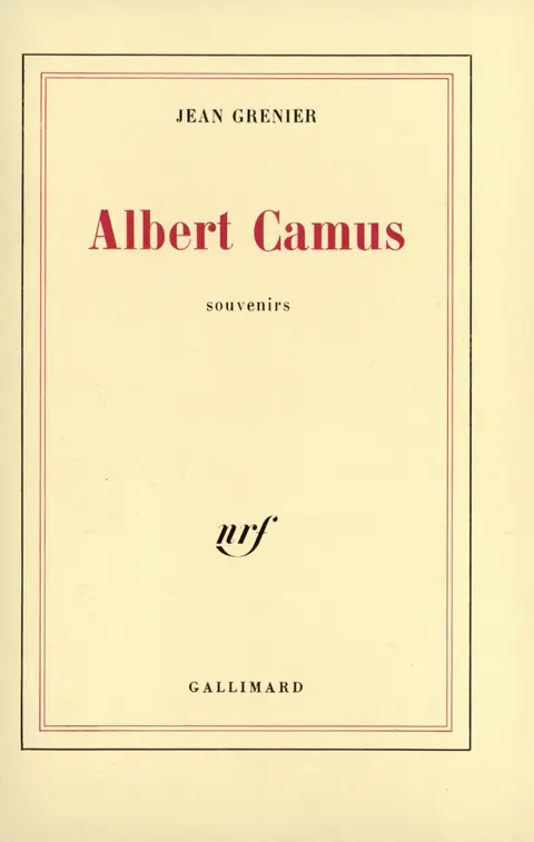 Cover of Albert Camus