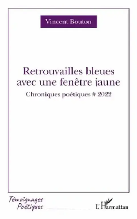 Cover of Retrouvailles bleues avec fenêtre jaune
