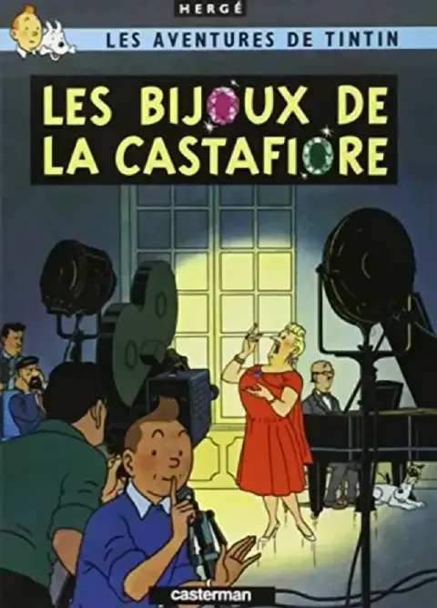 Cover of Les Bijoux de La Castafiore = Castafiore Emerald