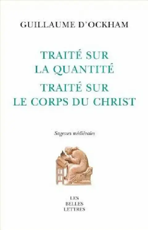 Cover of Traite Sur La Quantite. Traite Sur Le Corps Du Christ